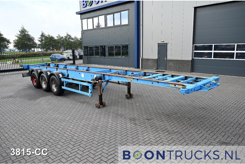Blumhardt Cont.-Sal 40.24 E FIXED CHASSIS | 40ft * STEEL SUSPENSION * 4700 KG * BPW - نصف مقطورة لنقل الحاويات: صورة 3 Blumhardt Cont.-Sal 40.24 E FIXED CHASSIS | 40ft * STEEL SUSPENSION * 4700 KG * BPW - نصف مقطورة لنقل الحاويات: صورة 3