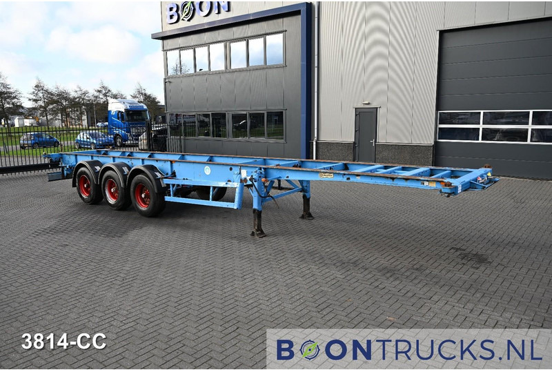 Blumhardt Cont.-Sal 40.24 E FIXED CHASSIS | 40ft * STEEL SUSPENSION * BPW / DRUM - نصف مقطورة لنقل الحاويات: صورة 3 Blumhardt Cont.-Sal 40.24 E FIXED CHASSIS | 40ft * STEEL SUSPENSION * BPW / DRUM - نصف مقطورة لنقل الحاويات: صورة 3
