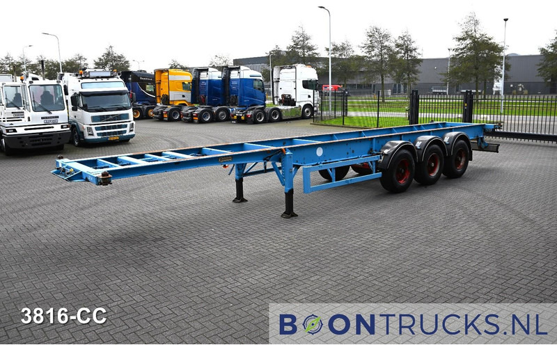 Blumhardt Cont.-Sal 40.24 E FIXED CHASSIS | 40ft * STEEL SUSPENSION * BPW / DRUM - نصف مقطورة لنقل الحاويات: صورة 4 Blumhardt Cont.-Sal 40.24 E FIXED CHASSIS | 40ft * STEEL SUSPENSION * BPW / DRUM - نصف مقطورة لنقل الحاويات: صورة 4