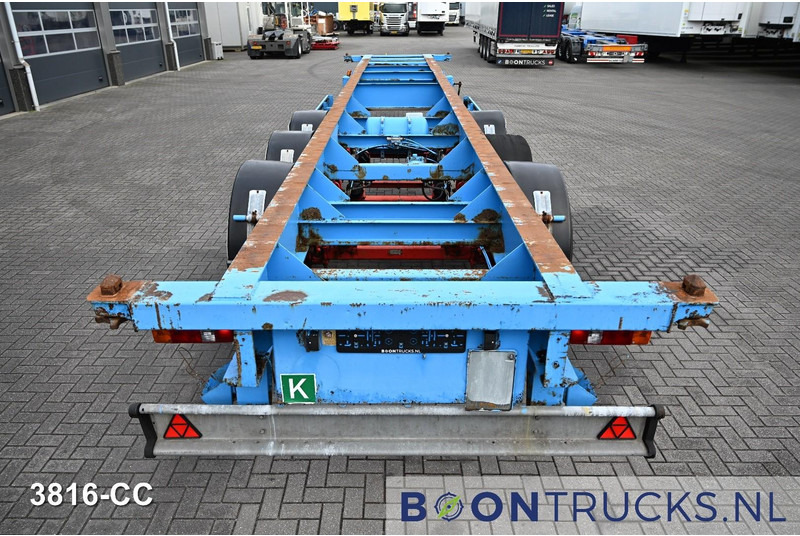 Blumhardt Cont.-Sal 40.24 E FIXED CHASSIS | 40ft * STEEL SUSPENSION * BPW / DRUM - نصف مقطورة لنقل الحاويات: صورة 5 Blumhardt Cont.-Sal 40.24 E FIXED CHASSIS | 40ft * STEEL SUSPENSION * BPW / DRUM - نصف مقطورة لنقل الحاويات: صورة 5