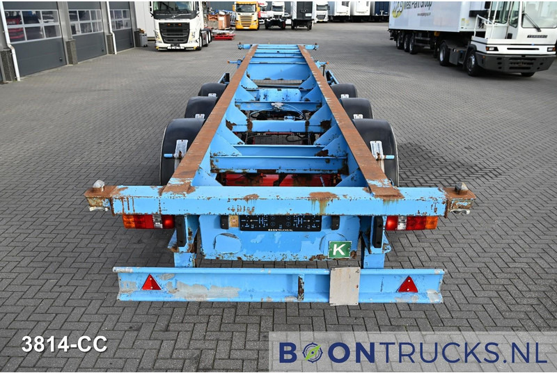 Blumhardt Cont.-Sal 40.24 E FIXED CHASSIS | 40ft * STEEL SUSPENSION * BPW / DRUM - نصف مقطورة لنقل الحاويات: صورة 5 Blumhardt Cont.-Sal 40.24 E FIXED CHASSIS | 40ft * STEEL SUSPENSION * BPW / DRUM - نصف مقطورة لنقل الحاويات: صورة 5