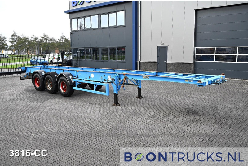 Blumhardt Cont.-Sal 40.24 E FIXED CHASSIS | 40ft * STEEL SUSPENSION * BPW / DRUM - نصف مقطورة لنقل الحاويات: صورة 3 Blumhardt Cont.-Sal 40.24 E FIXED CHASSIS | 40ft * STEEL SUSPENSION * BPW / DRUM - نصف مقطورة لنقل الحاويات: صورة 3