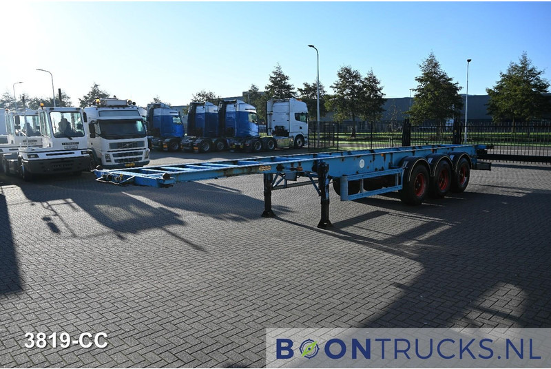 Blumhardt Cont.-Sal 40.24 E FIXXED CHASSIS | 40ft * STEEL SUSPENSION * BPW * 4560KG - نصف مقطورة لنقل الحاويات: صورة 4 Blumhardt Cont.-Sal 40.24 E FIXXED CHASSIS | 40ft * STEEL SUSPENSION * BPW * 4560KG - نصف مقطورة لنقل الحاويات: صورة 4