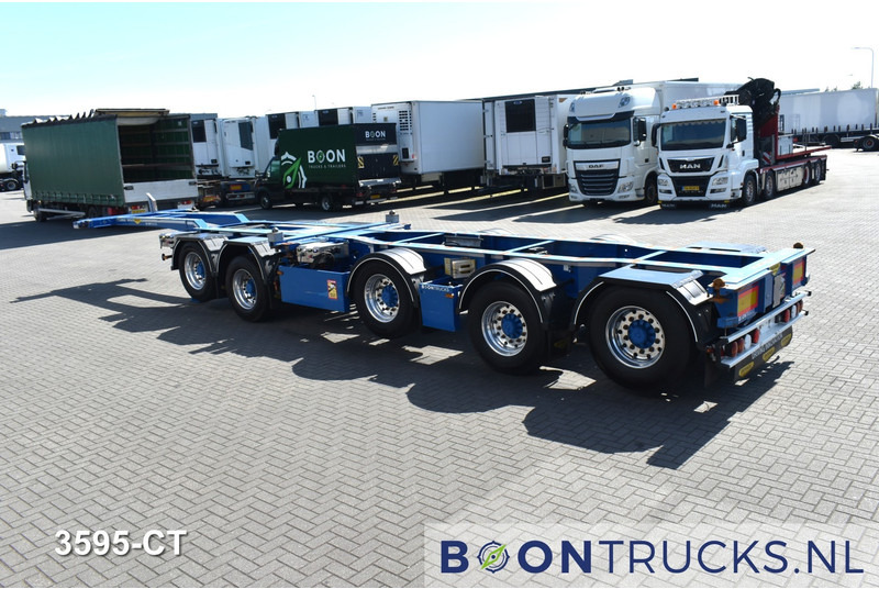 Broshuis 2 CONNECT-5AKCC | 2x20-40-45ft HC * 3x STEERING * 4x LIFT AXLE * ALCOA - نصف مقطورة لنقل الحاويات: صورة 3 Broshuis 2 CONNECT-5AKCC | 2x20-40-45ft HC * 3x STEERING * 4x LIFT AXLE * ALCOA - نصف مقطورة لنقل الحاويات: صورة 3