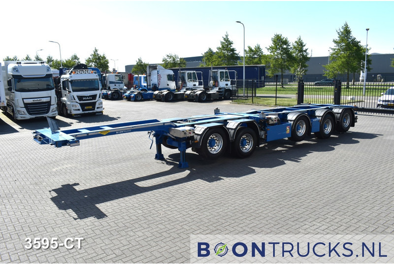 Broshuis 2 CONNECT-5AKCC | 2x20-40-45ft HC * 3x STEERING * 4x LIFT AXLE * ALCOA - نصف مقطورة لنقل الحاويات: صورة 5 Broshuis 2 CONNECT-5AKCC | 2x20-40-45ft HC * 3x STEERING * 4x LIFT AXLE * ALCOA - نصف مقطورة لنقل الحاويات: صورة 5