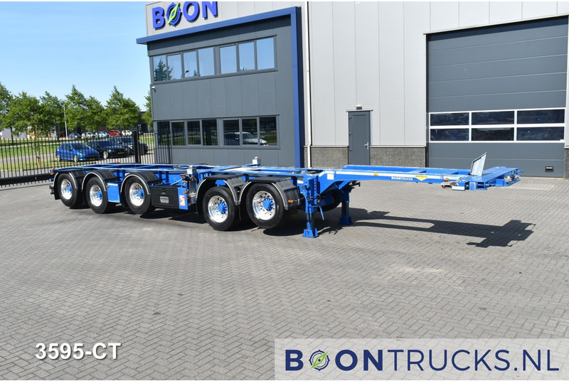 Broshuis 2 CONNECT-5AKCC | 2x20-40-45ft HC * 3x STEERING * 4x LIFT AXLE * ALCOA - نصف مقطورة لنقل الحاويات: صورة 4 Broshuis 2 CONNECT-5AKCC | 2x20-40-45ft HC * 3x STEERING * 4x LIFT AXLE * ALCOA - نصف مقطورة لنقل الحاويات: صورة 4