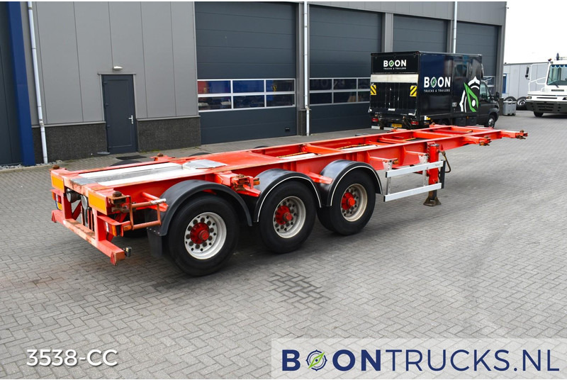 Burg BPO 12-27 CCXGX-00 TANK CHASSIS | 20-30ft *  3800 Kg * NL TRAILER - نصف مقطورة لنقل الحاويات: صورة 1 Burg BPO 12-27 CCXGX-00 TANK CHASSIS | 20-30ft *  3800 Kg * NL TRAILER - نصف مقطورة لنقل الحاويات: صورة 1