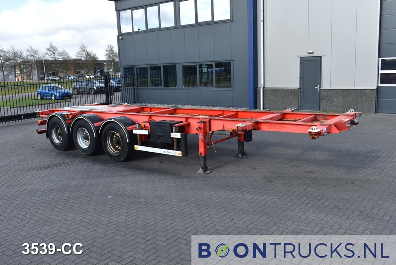 Burg BPO 12-27 CCXGX-00 TANK CHASSIS | 20-30ft * 3800 Kg * NL TRAILER - نصف مقطورة لنقل الحاويات: صورة 4 Burg BPO 12-27 CCXGX-00 TANK CHASSIS | 20-30ft * 3800 Kg * NL TRAILER - نصف مقطورة لنقل الحاويات: صورة 4