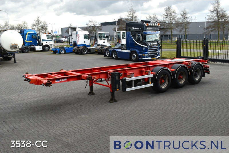 Burg BPO 12-27 CCXGX-00 TANK CHASSIS | 20-30ft * 3800 Kg * NL TRAILER - نصف مقطورة لنقل الحاويات: صورة 5 Burg BPO 12-27 CCXGX-00 TANK CHASSIS | 20-30ft * 3800 Kg * NL TRAILER - نصف مقطورة لنقل الحاويات: صورة 5