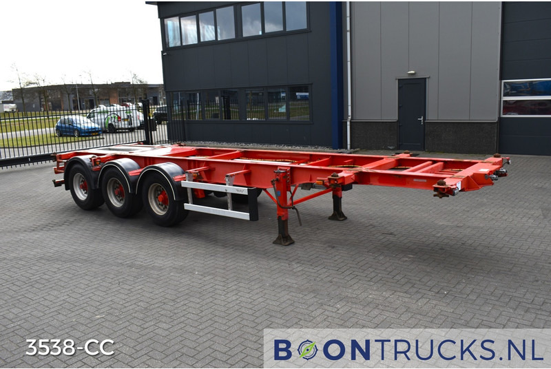 Burg BPO 12-27 CCXGX-00 TANK CHASSIS | 20-30ft * 3800 Kg * NL TRAILER - نصف مقطورة لنقل الحاويات: صورة 4 Burg BPO 12-27 CCXGX-00 TANK CHASSIS | 20-30ft * 3800 Kg * NL TRAILER - نصف مقطورة لنقل الحاويات: صورة 4
