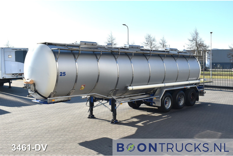 Burg BPO 12-27 Z TANK | 32,8 M³ * 3 COMP. * FOOD * STAINLESS STEEL * APK 10-2025 - نصف مقطورة صهريج: صورة 5 Burg BPO 12-27 Z TANK | 32,8 M³ * 3 COMP. * FOOD * STAINLESS STEEL * APK 10-2025 - نصف مقطورة صهريج: صورة 5