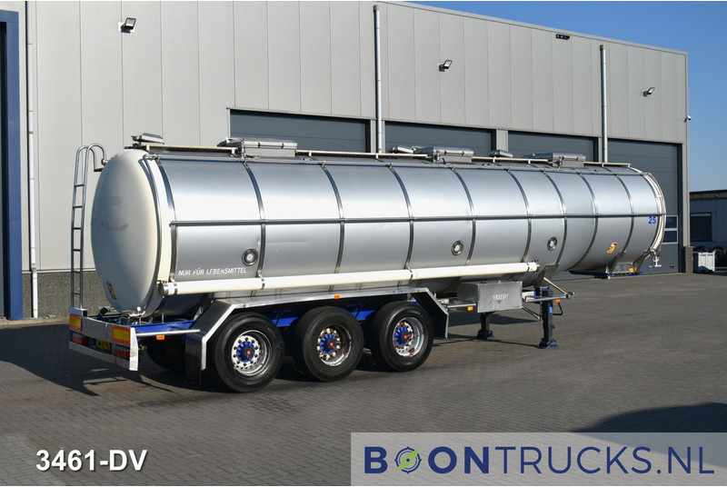 Burg BPO 12-27 Z TANK | 32,8 M³ * 3 COMP. * FOOD * STAINLESS STEEL * APK 10-2025 - نصف مقطورة صهريج: صورة 1 Burg BPO 12-27 Z TANK | 32,8 M³ * 3 COMP. * FOOD * STAINLESS STEEL * APK 10-2025 - نصف مقطورة صهريج: صورة 1