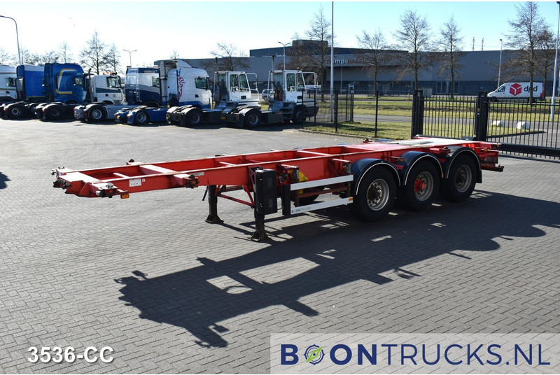 Burg BPO 12 27CDM12 TANK CHASSIS | 20-30ft * 3800 Kg * NL TRAILER - نصف مقطورة لنقل الحاويات: صورة 5 Burg BPO 12 27CDM12 TANK CHASSIS | 20-30ft * 3800 Kg * NL TRAILER - نصف مقطورة لنقل الحاويات: صورة 5