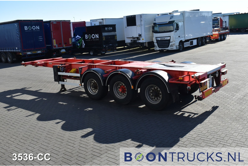 Burg BPO 12 27CDM12 TANK CHASSIS | 20-30ft * 3800 Kg * NL TRAILER - نصف مقطورة لنقل الحاويات: صورة 3 Burg BPO 12 27CDM12 TANK CHASSIS | 20-30ft * 3800 Kg * NL TRAILER - نصف مقطورة لنقل الحاويات: صورة 3