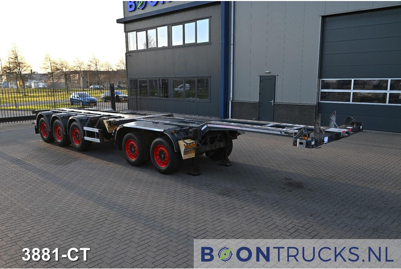 D-Tec COMBITRAILER S-LINE CT-521-S | 2x20-40-45ft HC * 3x STEERING * 4x LIFT AXLE * NL TRAILER * APK 04-2026 - نصف مقطورة لنقل الحاويات: صورة 3 D-Tec COMBITRAILER S-LINE CT-521-S | 2x20-40-45ft HC * 3x STEERING * 4x LIFT AXLE * NL TRAILER * APK 04-2026 - نصف مقطورة لنقل الحاويات: صورة 3