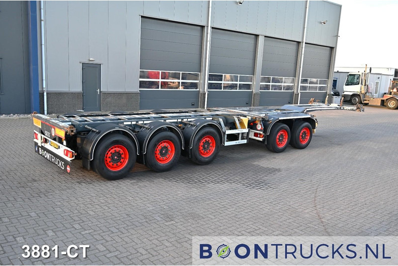 D-Tec COMBITRAILER S-LINE CT-521-S | 2x20-40-45ft HC * 3x STEERING * 4x LIFT AXLE * NL TRAILER * APK 04-2026 - نصف مقطورة لنقل الحاويات: صورة 1 D-Tec COMBITRAILER S-LINE CT-521-S | 2x20-40-45ft HC * 3x STEERING * 4x LIFT AXLE * NL TRAILER * APK 04-2026 - نصف مقطورة لنقل الحاويات: صورة 1