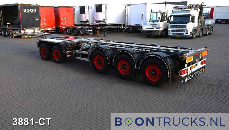 D-Tec COMBITRAILER S-LINE CT-521-S | 2x20-40-45ft HC * 3x STEERING * 4x LIFT AXLE * NL TRAILER * APK 04-2026 - نصف مقطورة لنقل الحاويات: صورة 2 D-Tec COMBITRAILER S-LINE CT-521-S | 2x20-40-45ft HC * 3x STEERING * 4x LIFT AXLE * NL TRAILER * APK 04-2026 - نصف مقطورة لنقل الحاويات: صورة 2