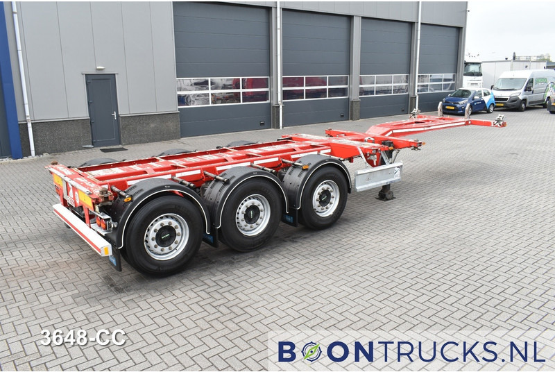 D-Tec FLEXITRAILER | 2x20-30-40-45ft HC * 2x LIFT AXLE * 2x EXTENDABLE * DISC BRAKES * MOT 05-2026 - نصف مقطورة لنقل الحاويات: صورة 1 D-Tec FLEXITRAILER | 2x20-30-40-45ft HC * 2x LIFT AXLE * 2x EXTENDABLE * DISC BRAKES * MOT 05-2026 - نصف مقطورة لنقل الحاويات: صورة 1