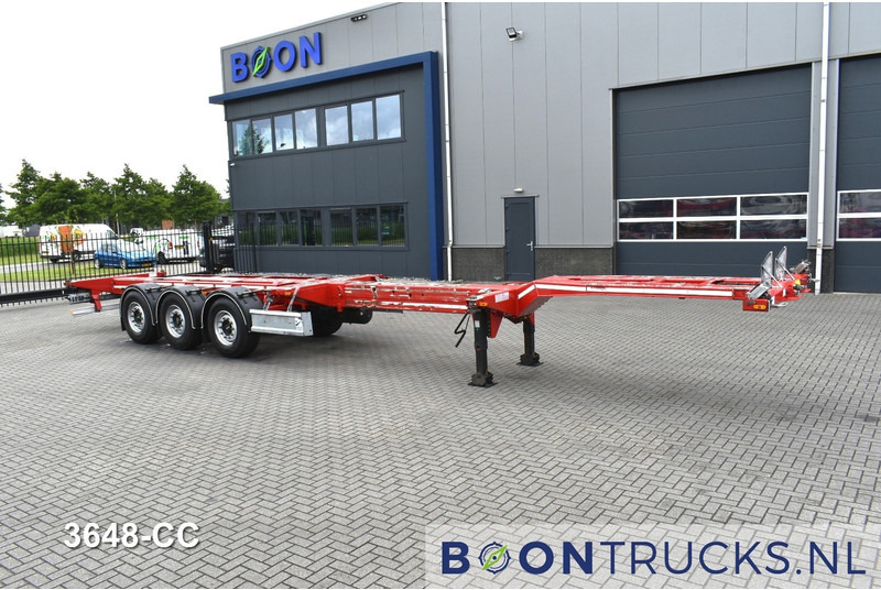 D-Tec FLEXITRAILER | 2x20-30-40-45ft HC * 2x LIFT AXLE * 2x EXTENDABLE * DISC BRAKES * MOT 05-2026 - نصف مقطورة لنقل الحاويات: صورة 4 D-Tec FLEXITRAILER | 2x20-30-40-45ft HC * 2x LIFT AXLE * 2x EXTENDABLE * DISC BRAKES * MOT 05-2026 - نصف مقطورة لنقل الحاويات: صورة 4