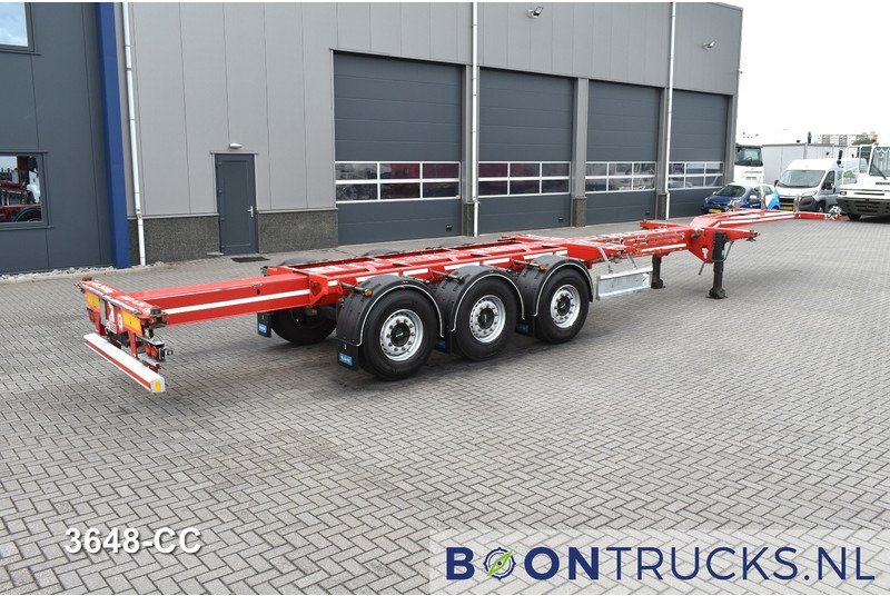 D-Tec FLEXITRAILER | 2x20-30-40-45ft HC * 2x LIFT AXLE * 2x EXTENDABLE * DISC BRAKES * MOT 05-2026 - نصف مقطورة لنقل الحاويات: صورة 2 D-Tec FLEXITRAILER | 2x20-30-40-45ft HC * 2x LIFT AXLE * 2x EXTENDABLE * DISC BRAKES * MOT 05-2026 - نصف مقطورة لنقل الحاويات: صورة 2