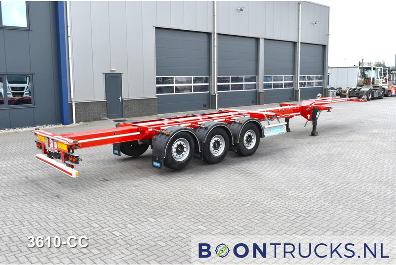 D-Tec FLEXITRAILER | 2x20-30-40-45ft HC * 2x LIFT AXLE * 2x EXTENDABLE * DISC BRAKES - نصف مقطورة لنقل الحاويات: صورة 2 D-Tec FLEXITRAILER | 2x20-30-40-45ft HC * 2x LIFT AXLE * 2x EXTENDABLE * DISC BRAKES - نصف مقطورة لنقل الحاويات: صورة 2