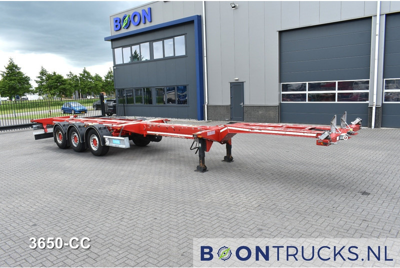 D-Tec FLEXITRAILER | 2x20-30-40-45ft HC * 2x LIFT AXLE * 2x EXTENDABLE * MOT 11-2025 - نصف مقطورة لنقل الحاويات: صورة 4 D-Tec FLEXITRAILER | 2x20-30-40-45ft HC * 2x LIFT AXLE * 2x EXTENDABLE * MOT 11-2025 - نصف مقطورة لنقل الحاويات: صورة 4