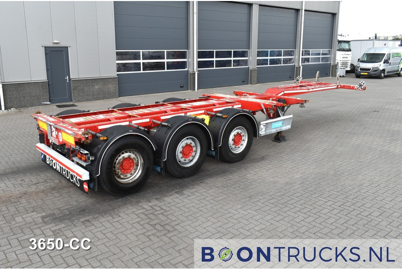D-Tec FLEXITRAILER | 2x20-30-40-45ft HC * 2x LIFT AXLE * 2x EXTENDABLE * MOT 11-2025 - نصف مقطورة لنقل الحاويات: صورة 1 D-Tec FLEXITRAILER | 2x20-30-40-45ft HC * 2x LIFT AXLE * 2x EXTENDABLE * MOT 11-2025 - نصف مقطورة لنقل الحاويات: صورة 1