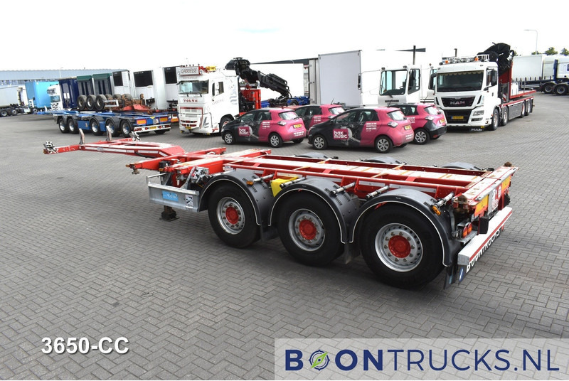 D-Tec FLEXITRAILER | 2x20-30-40-45ft HC * 2x LIFT AXLE * 2x EXTENDABLE * MOT 11-2025 - نصف مقطورة لنقل الحاويات: صورة 3 D-Tec FLEXITRAILER | 2x20-30-40-45ft HC * 2x LIFT AXLE * 2x EXTENDABLE * MOT 11-2025 - نصف مقطورة لنقل الحاويات: صورة 3