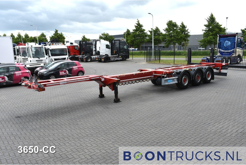 D-Tec FLEXITRAILER | 2x20-30-40-45ft HC * 2x LIFT AXLE * 2x EXTENDABLE * MOT 11-2025 - نصف مقطورة لنقل الحاويات: صورة 5 D-Tec FLEXITRAILER | 2x20-30-40-45ft HC * 2x LIFT AXLE * 2x EXTENDABLE * MOT 11-2025 - نصف مقطورة لنقل الحاويات: صورة 5