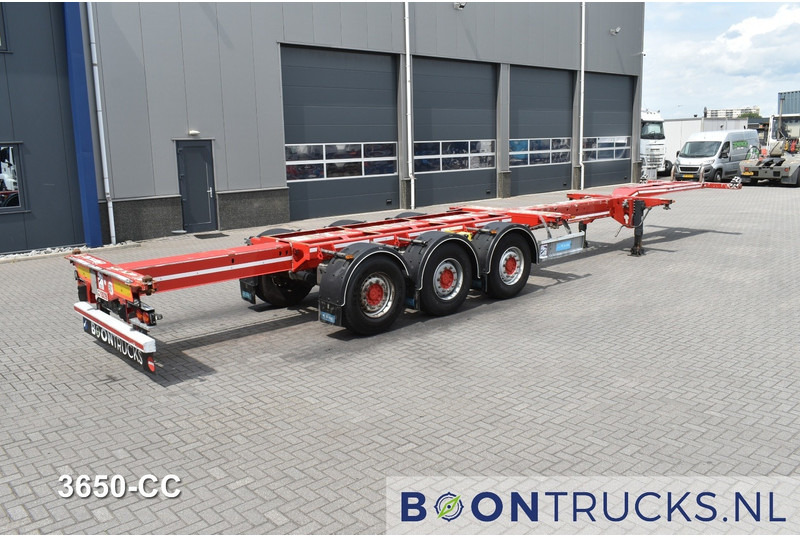 D-Tec FLEXITRAILER | 2x20-30-40-45ft HC * 2x LIFT AXLE * 2x EXTENDABLE * MOT 11-2025 - نصف مقطورة لنقل الحاويات: صورة 2 D-Tec FLEXITRAILER | 2x20-30-40-45ft HC * 2x LIFT AXLE * 2x EXTENDABLE * MOT 11-2025 - نصف مقطورة لنقل الحاويات: صورة 2