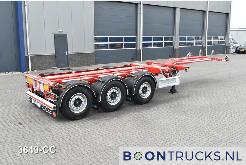 D-Tec FLEXITRAILER | 2x20-30-40-45ft HC * 2x LIFT AXLE * 2x EXTENDABLE * NL TRAILER * APK 09-2026 - نصف مقطورة لنقل الحاويات: صورة 1 D-Tec FLEXITRAILER | 2x20-30-40-45ft HC * 2x LIFT AXLE * 2x EXTENDABLE * NL TRAILER * APK 09-2026 - نصف مقطورة لنقل الحاويات: صورة 1
