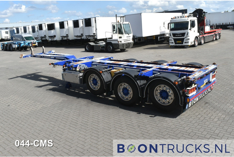 D-Tec FLEXITRAILER | 2x20-30-40-45ft HC * 2x LIFT AXLE * BPW/DISC * 3x EXT * NL TRAILER * APK 05-2026 - نصف مقطورة لنقل الحاويات: صورة 3 D-Tec FLEXITRAILER | 2x20-30-40-45ft HC * 2x LIFT AXLE * BPW/DISC * 3x EXT * NL TRAILER * APK 05-2026 - نصف مقطورة لنقل الحاويات: صورة 3