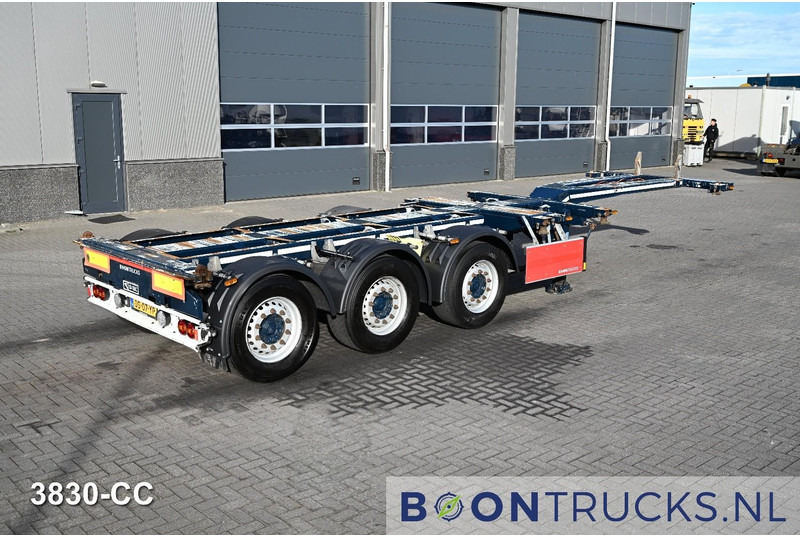 D-Tec FLEXITRAILER | 2x20-30-40-45ft HC * 2x LIFT AXLE * MB / DISC * NL TRAILER * APK 03-2026 - نصف مقطورة لنقل الحاويات: صورة 1 D-Tec FLEXITRAILER | 2x20-30-40-45ft HC * 2x LIFT AXLE * MB / DISC * NL TRAILER * APK 03-2026 - نصف مقطورة لنقل الحاويات: صورة 1