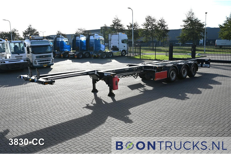 D-Tec FLEXITRAILER | 2x20-30-40-45ft HC * 2x LIFT AXLE * MB / DISC * NL TRAILER * APK 03-2026 - نصف مقطورة لنقل الحاويات: صورة 5 D-Tec FLEXITRAILER | 2x20-30-40-45ft HC * 2x LIFT AXLE * MB / DISC * NL TRAILER * APK 03-2026 - نصف مقطورة لنقل الحاويات: صورة 5