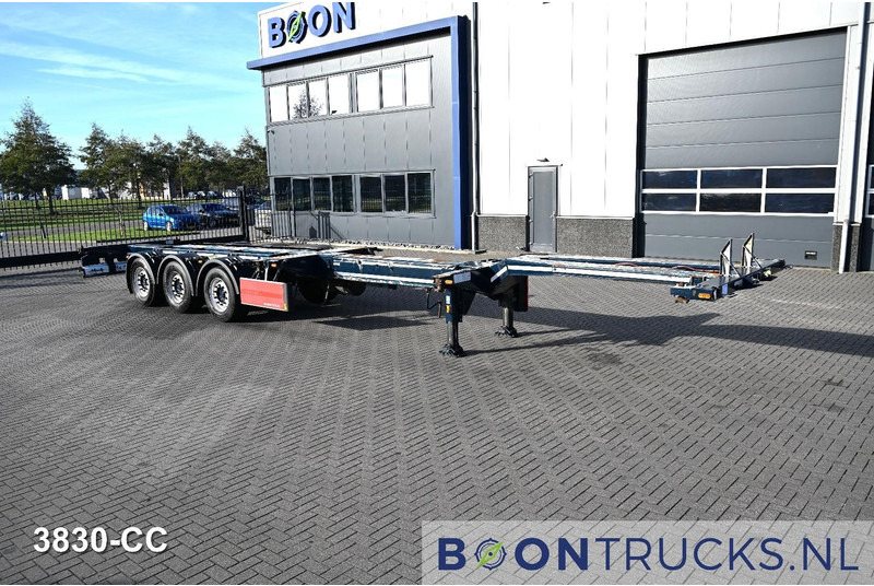 D-Tec FLEXITRAILER | 2x20-30-40-45ft HC * 2x LIFT AXLE * MB / DISC * NL TRAILER * APK 03-2026 - نصف مقطورة لنقل الحاويات: صورة 4 D-Tec FLEXITRAILER | 2x20-30-40-45ft HC * 2x LIFT AXLE * MB / DISC * NL TRAILER * APK 03-2026 - نصف مقطورة لنقل الحاويات: صورة 4