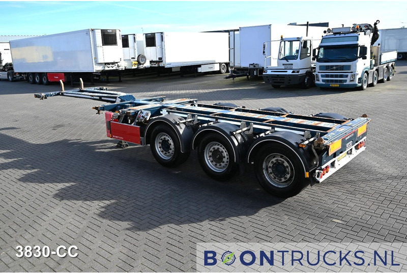 D-Tec FLEXITRAILER | 2x20-30-40-45ft HC * 2x LIFT AXLE * MB / DISC * NL TRAILER * APK 03-2026 - نصف مقطورة لنقل الحاويات: صورة 3 D-Tec FLEXITRAILER | 2x20-30-40-45ft HC * 2x LIFT AXLE * MB / DISC * NL TRAILER * APK 03-2026 - نصف مقطورة لنقل الحاويات: صورة 3