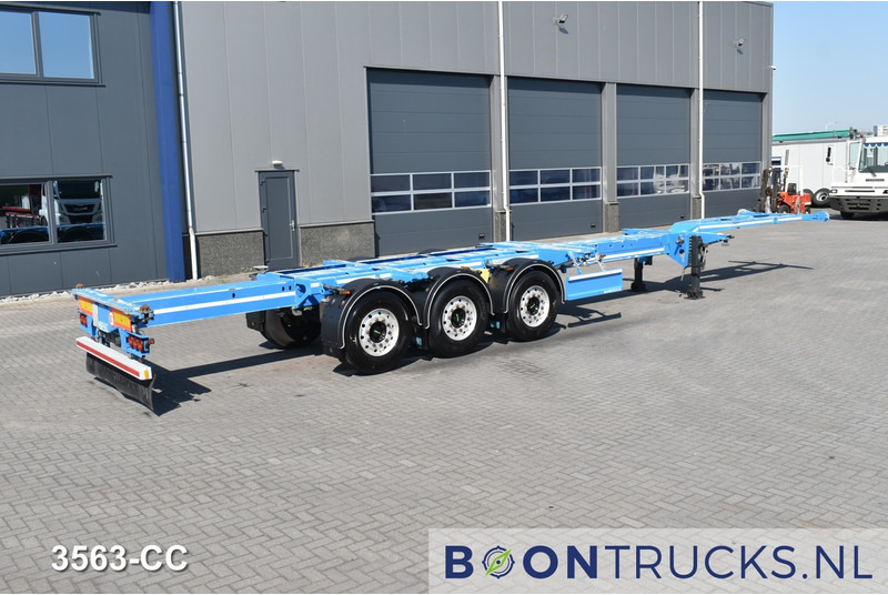 D-Tec FLEXITRAILER | 2x20-30-40-45ft HC * 3x EXTENDABLE * ADR * DISC BRAKES * APK 12-2025 - نصف مقطورة لنقل الحاويات: صورة 2 D-Tec FLEXITRAILER | 2x20-30-40-45ft HC * 3x EXTENDABLE * ADR * DISC BRAKES * APK 12-2025 - نصف مقطورة لنقل الحاويات: صورة 2