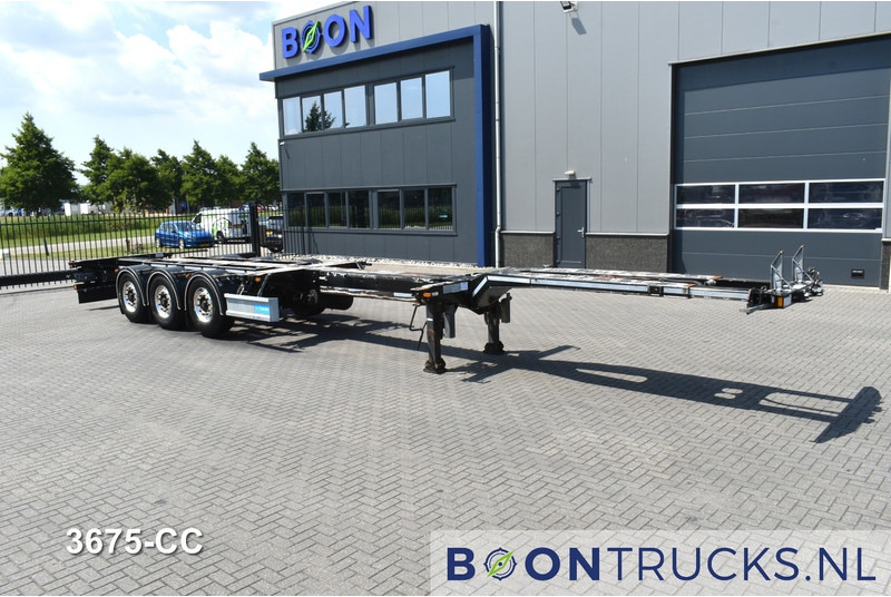 D-Tec FLEXITRAILER | 2x20-30-40-45ft HC * BPW / DISC * ALCOA * 3x EXTENDABLE - نصف مقطورة لنقل الحاويات: صورة 4 D-Tec FLEXITRAILER | 2x20-30-40-45ft HC * BPW / DISC * ALCOA * 3x EXTENDABLE - نصف مقطورة لنقل الحاويات: صورة 4