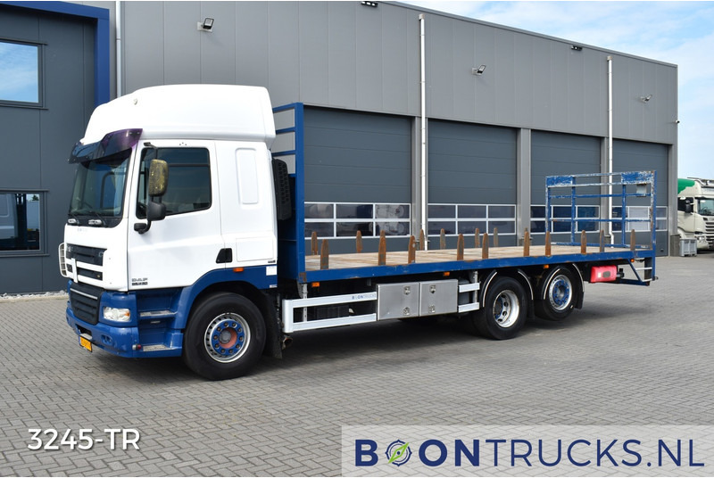 DAF CF85.410 6x2 | EURO5 * MANUAL * FORKLIFT CONN * LIFT AXLE * 778 cm * NL TRUCK * APK 11-2024 - شاحنات مسطحة: صورة 1 DAF CF85.410 6x2 | EURO5 * MANUAL * FORKLIFT CONN * LIFT AXLE * 778 cm * NL TRUCK * APK 11-2024 - شاحنات مسطحة: صورة 1