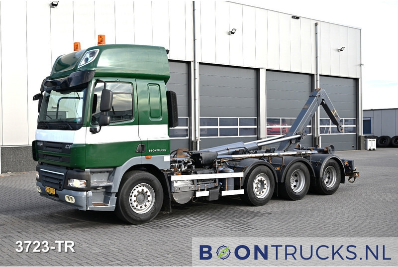 DAF CF85.510 8x2 | EURO5 * HAAKARM * 2x STUURAS * 2x LIFTAS * NL TRUCK * APK 01-2026 - شاحنة ذات خطاف: صورة 1 DAF CF85.510 8x2 | EURO5 * HAAKARM * 2x STUURAS * 2x LIFTAS * NL TRUCK * APK 01-2026 - شاحنة ذات خطاف: صورة 1