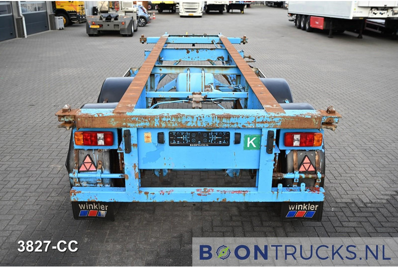 KOHLER CS 20/2 CHASSIS | 20ft * STEEL SUSPENSION * SAF / DRUM * 9x AVAILABLE - نصف مقطورة لنقل الحاويات: صورة 5 KOHLER CS 20/2 CHASSIS | 20ft * STEEL SUSPENSION * SAF / DRUM * 9x AVAILABLE - نصف مقطورة لنقل الحاويات: صورة 5