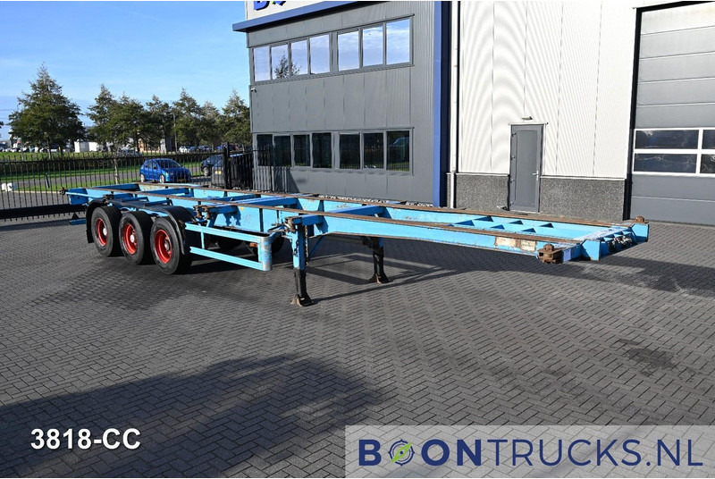 KOHLER CS 40/220/3 FIXED CHASSIS | 2x20-30-40ft * STEEL SUSPENSION * SAF / DRUM - نصف مقطورة لنقل الحاويات: صورة 4 KOHLER CS 40/220/3 FIXED CHASSIS | 2x20-30-40ft * STEEL SUSPENSION * SAF / DRUM - نصف مقطورة لنقل الحاويات: صورة 4