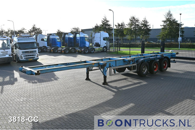 KOHLER CS 40/220/3 FIXED CHASSIS | 2x20-30-40ft * STEEL SUSPENSION * SAF / DRUM - نصف مقطورة لنقل الحاويات: صورة 5 KOHLER CS 40/220/3 FIXED CHASSIS | 2x20-30-40ft * STEEL SUSPENSION * SAF / DRUM - نصف مقطورة لنقل الحاويات: صورة 5