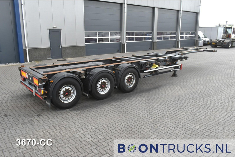 Kögel PORT 40 SIMPLEX 20 | 2x20-30-40ft HC * LIFT AXLE * SAF / DISC * EXTENDABLE REAR * MOT 02-2026 - نصف مقطورة لنقل الحاويات: صورة 1 Kögel PORT 40 SIMPLEX 20 | 2x20-30-40ft HC * LIFT AXLE * SAF / DISC * EXTENDABLE REAR * MOT 02-2026 - نصف مقطورة لنقل الحاويات: صورة 1