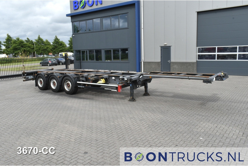 Kögel PORT 40 SIMPLEX 20 | 2x20-30-40ft HC * LIFT AXLE * SAF / DISC * EXTENDABLE REAR * MOT 02-2026 - نصف مقطورة لنقل الحاويات: صورة 4 Kögel PORT 40 SIMPLEX 20 | 2x20-30-40ft HC * LIFT AXLE * SAF / DISC * EXTENDABLE REAR * MOT 02-2026 - نصف مقطورة لنقل الحاويات: صورة 4