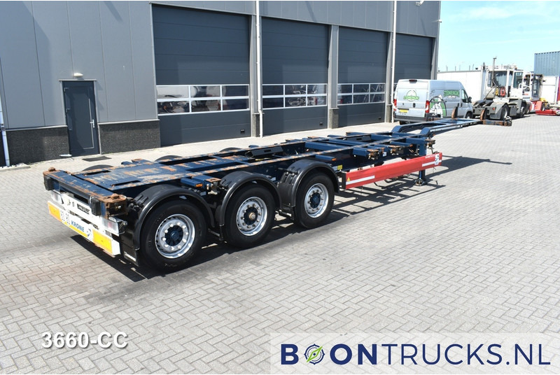 Krone SD BOX LINER | 2x20-30-40-45ft HC * LIFT AXLE * BPW/DISC * EXTENDABLE REAR * 10x AVAILABLE - نصف مقطورة لنقل الحاويات: صورة 1 Krone SD BOX LINER | 2x20-30-40-45ft HC * LIFT AXLE * BPW/DISC * EXTENDABLE REAR * 10x AVAILABLE - نصف مقطورة لنقل الحاويات: صورة 1