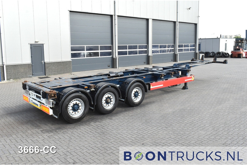 Krone SD BOX LINER | 2x20-30-40-45ft HC * LIFT AXLE * BPW/DISC * EXTENDABLE REAR * 10x AVAILABLE - نصف مقطورة لنقل الحاويات: صورة 1 Krone SD BOX LINER | 2x20-30-40-45ft HC * LIFT AXLE * BPW/DISC * EXTENDABLE REAR * 10x AVAILABLE - نصف مقطورة لنقل الحاويات: صورة 1