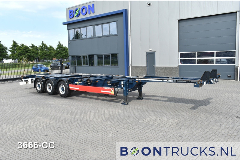 Krone SD BOX LINER | 2x20-30-40-45ft HC * LIFT AXLE * BPW/DISC * EXTENDABLE REAR * 10x AVAILABLE - نصف مقطورة لنقل الحاويات: صورة 4 Krone SD BOX LINER | 2x20-30-40-45ft HC * LIFT AXLE * BPW/DISC * EXTENDABLE REAR * 10x AVAILABLE - نصف مقطورة لنقل الحاويات: صورة 4