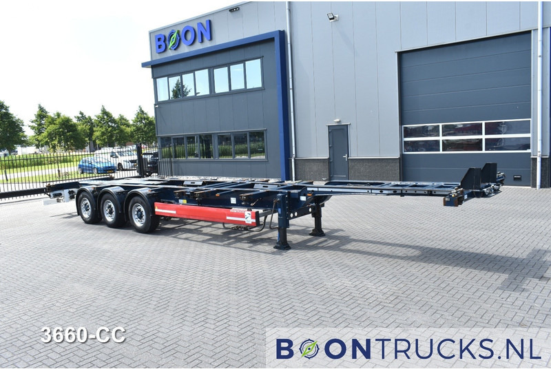Krone SD BOX LINER | 2x20-30-40-45ft HC * LIFT AXLE * BPW/DISC * EXTENDABLE REAR * 10x AVAILABLE - نصف مقطورة لنقل الحاويات: صورة 4 Krone SD BOX LINER | 2x20-30-40-45ft HC * LIFT AXLE * BPW/DISC * EXTENDABLE REAR * 10x AVAILABLE - نصف مقطورة لنقل الحاويات: صورة 4