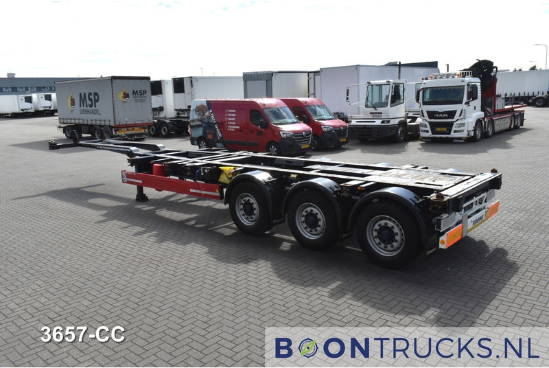 Krone SD BOX LINER | 2x20-40-45ft HC * LIFT AXLE * BPW/DISC * EXTENDABLE REAR * 10x AVAILABLE - نصف مقطورة لنقل الحاويات: صورة 3 Krone SD BOX LINER | 2x20-40-45ft HC * LIFT AXLE * BPW/DISC * EXTENDABLE REAR * 10x AVAILABLE - نصف مقطورة لنقل الحاويات: صورة 3